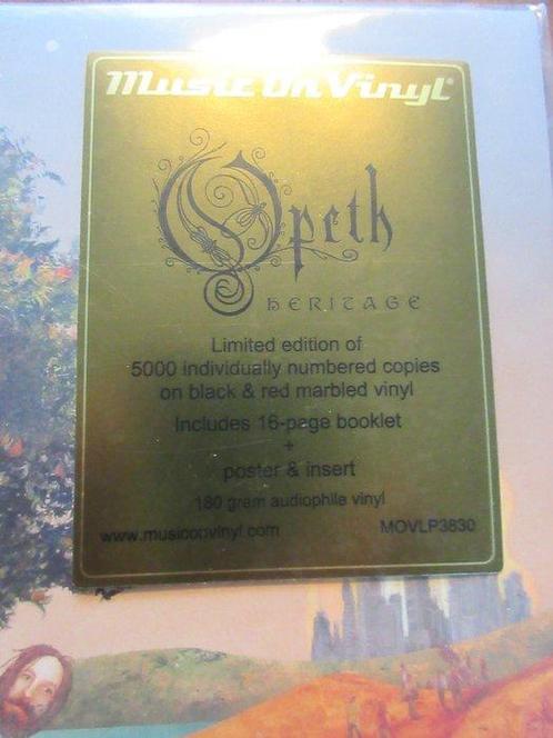 Opeth - Heritage - red/black marbled vinyl - 2 x LP Album, Cd's en Dvd's, Vinyl Singles