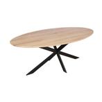 *WOONWINKEL* Starfurn Ferris Ovale Eettafel Naturel Eiken 21, Huis en Inrichting, Verzenden, Nieuw