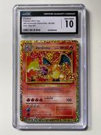 Pokémon Graded card - Charizard (Base Set Reprint) – 25th, Hobby en Vrije tijd, Verzamelkaartspellen | Pokémon, Nieuw