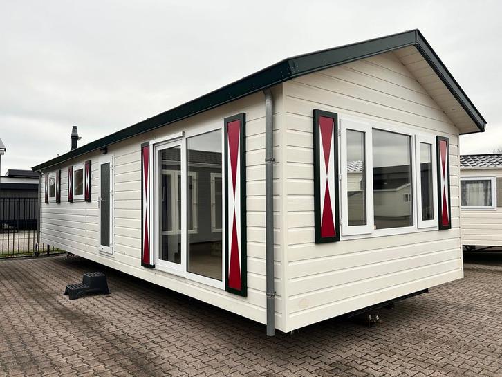 PK chalet 2 Slk, voorzien van CV, Caravans en Kamperen, Stacaravans, tot en met 4