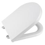 Toiletbril Sapho Norm Soft Close 36,5x44,5 cm Wit, Ophalen of Verzenden, Nieuw, Overige typen