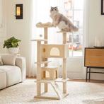 Hoge Multi-Level Krabpaal Toren – Compact, Stabiel, Nieuw, Dieren en Toebehoren, Verzenden, Nieuw, Krabpaal