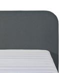 Mörgenn Bouclé Eenpersoons Boxspring Antraciet 90x200, Verzenden, Nieuw, Overige kleuren, Modern