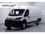 Peugeot Boxer 2.2 HDI 165pk L4H2 Navi Camera PDC Cruise, Stof, Gebruikt, Overige carrosserieën, Wit