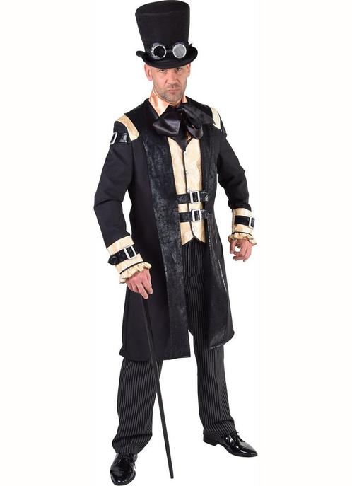 Luxe Steampunk jas man, Kleding | Heren, Carnavalskleding en Feestkleding, Nieuw, Ophalen of Verzenden