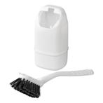 ProPlus Mini wc-borstel met houder - wit - compact en mak..., Caravans en Kamperen, Ophalen of Verzenden, Nieuw
