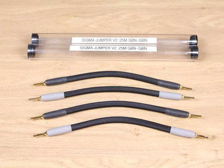 Shunyata Research Sigma V2 highend audio speaker cable jumpe, Audio, Tv en Foto, Audiokabels en Televisiekabels, Overige kabels