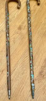 Wandelstok (2) - Hout, Metaal