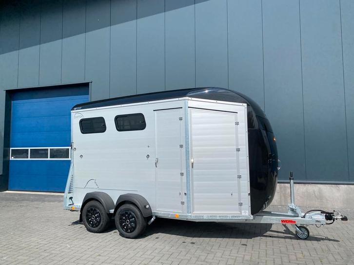 BOCKMANN PORTAX LSR -WCF- 2-PAARDS ALL - IN AKTIE!, Dieren en Toebehoren, Paarden en Pony's | Trailers en Aanhangwagens, Nieuw