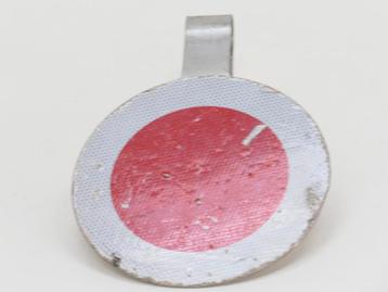 DR Schmalspur Zugschluss Signal (Spoorwegen 1:1, grootspoor) beschikbaar voor biedingen