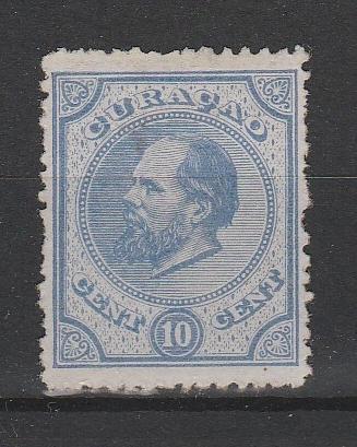 Postzegels Curaçao 1873 Koning Willem III NR.4   (361) beschikbaar voor biedingen