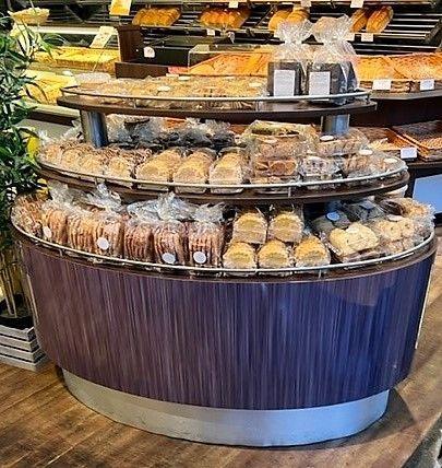 Display, Stelling, Rek, Tafel, ovaal, 160cm, Zakelijke goederen, Kantoor en Winkelinrichting | Magazijn, Stelling en Opslag
