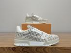 Louis Vuitton - LV Trainer Beige Stripe Monogram - Sneakers, Nieuw