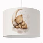 Kinderkamer hanglamp teddybeer op maan – sfeervolle verli., Kinderen en Baby's, Kinderkamer | Inrichting en Decoratie, Ophalen of Verzenden