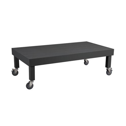 *WOONWINKEL* Brafab Ambon Aluminium Tuintafel Laag Grijs, Tuin en Terras, Tuinsets en Loungesets, Nieuw, Verzenden