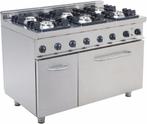 Gasfornuis 6 pits met elektrische oven - E7/KUPG6LE, Verzenden, Nieuw in verpakking