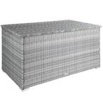 Kussenbox Oslo met aluminium frame 145x82,5x79,5cm - lichtgr, Verzenden, Nieuw
