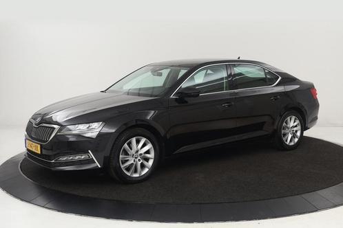 Zakelijke Lease |  Škoda Superb 1.4 TSI iV Business Edition, Auto's, Skoda, Onderhoudsboekje, Lease, Zwart, Automaat, Hatchback