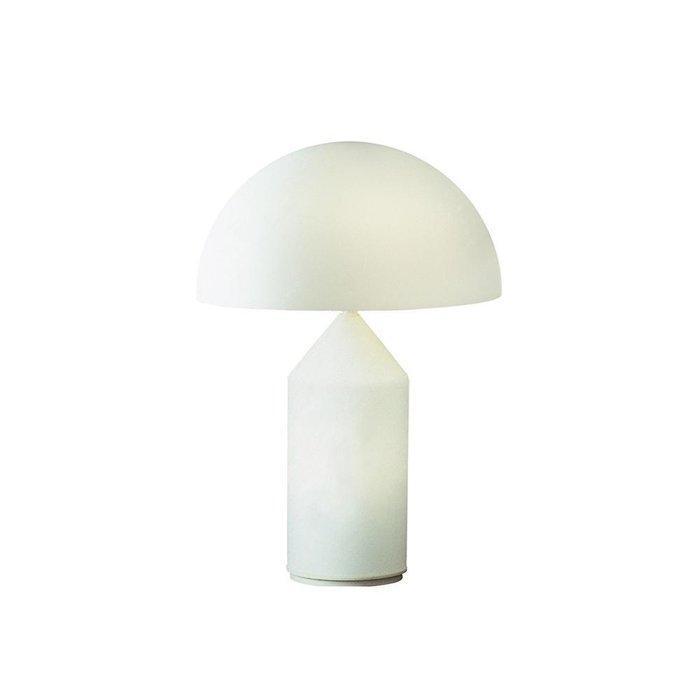Oluce - Vico Magistretti - Tafellamp - Atollo - Opal, Antiek en Kunst, Antiek | Lampen