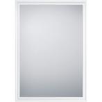 Spiegel - Livion Trina - Rechthoek - Inclusief Lijst - Wit -, Huis en Inrichting, Woonaccessoires | Spiegels, Ophalen of Verzenden