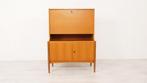 Vintage secretaire | Teak | Strak design, Huis en Inrichting, Kasten | Secretaires, Gebruikt, Ophalen of Verzenden, Mid century modern, vintage, retro