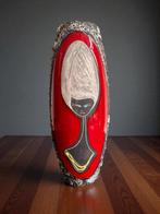 1960s Vase -H31cm- San Marino - Vaas - Dikke lava, Antiek en Kunst, Antiek | Glas en Kristal