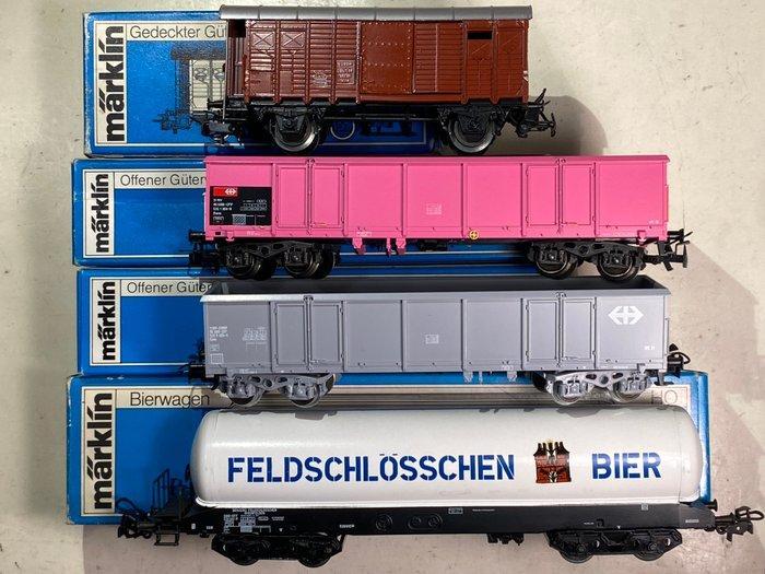 Märklin H0 - 4605, 4632, 4689, 4718 - Modeltrein, Hobby en Vrije tijd, Modeltreinen | H0