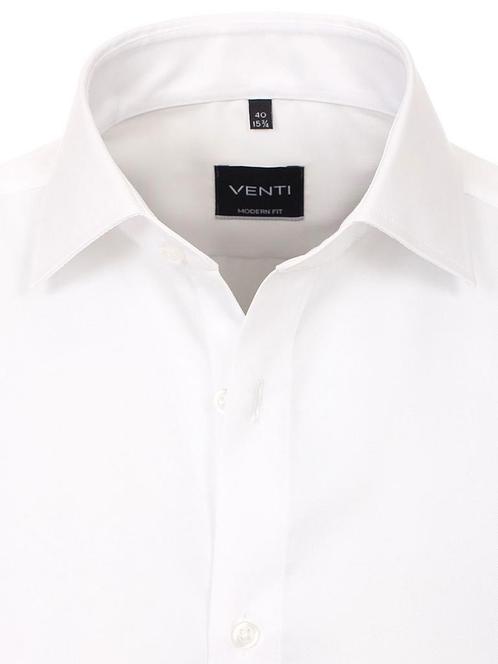 Venti Overhemd Wit Modern Fit 001880-000, Kleding | Heren, Overhemden, Wit, Nieuw, Verzenden
