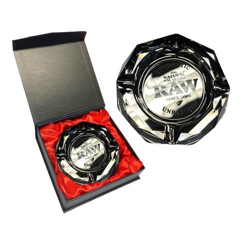 Raw Darkside Glass Ashtray, Verzamelen, Rookartikelen, Aanstekers en Luciferdoosjes, Nieuw, Ophalen of Verzenden