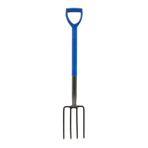 Silverline Spitvork - 95 cm - Epoxygecoate Tanden - Inclu..., Tuin en Terras, Hand-tuingereedschap, Nieuw, Ophalen of Verzenden
