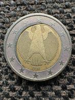 Duitsland. 2 Euro 2002 J With Heart Deformed (Zonder
