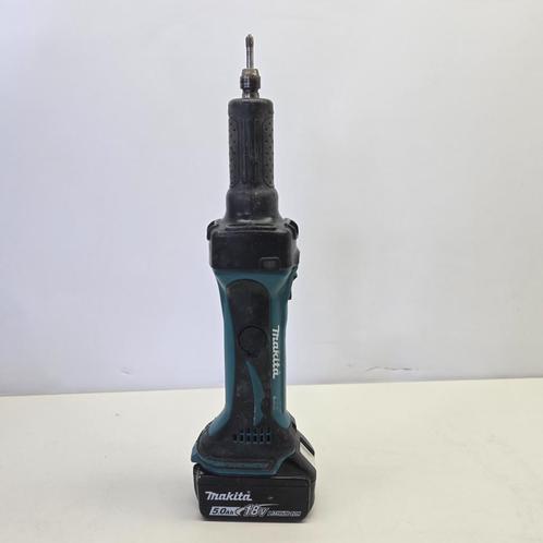 Makita Rechte Slijper DGD800 Incl. Accu | Nette Staat, Doe-het-zelf en Verbouw, Gereedschap | Slijpmachines, Nieuw, Ophalen of Verzenden
