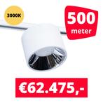 LED Railverlichting Buss Wit 3000K 500 spots + 500M rails, Ophalen of Verzenden