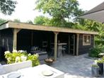 Tuinhuis compleet Korgebar dakafmeting 950 x 380p, Nieuw, 500 cm of meer, Verzenden, 3 ramen of meer