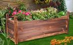 Houten Plantenbak Rechthoek - Verhoogd Bed voor Tuinen Patio, Tuin en Terras, Bloembakken en Plantenbakken, Verzenden, Nieuw