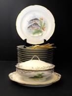 C.G. Vierzon - Tafelservies (21) - Porselein - Visservies