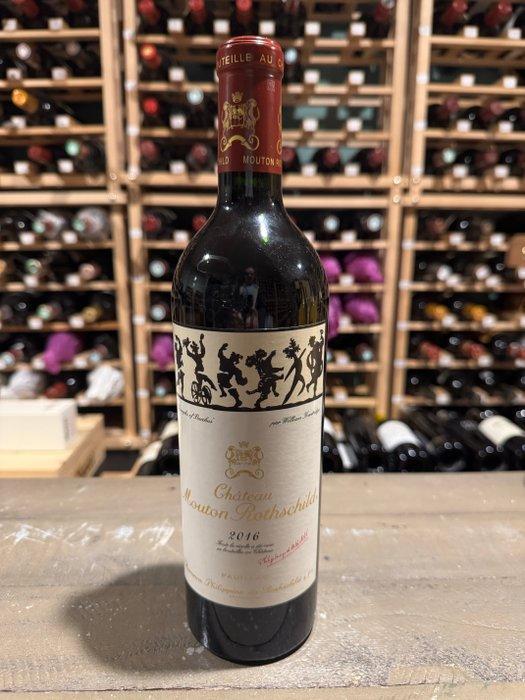 2016 Chateau Mouton Rothschild - Pauillac 1er Grand Cru, Verzamelen, Wijnen