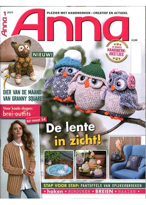 Anna - 01 2025, Boeken, Tijdschriften en Kranten, Sport en Vrije tijd, Nieuw, Verzenden