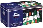 Texas Hold’em Poker Set in Tin | Tactic - Kaartspellen, Hobby en Vrije tijd, Gezelschapsspellen | Kaartspellen, Nieuw, Verzenden
