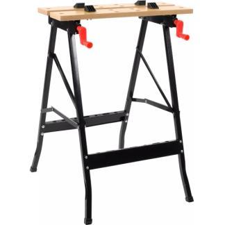 Mobiele werkbank | Kinzo | 56x62x76 cm (Verstelbaar, 100 kg), Doe-het-zelf en Verbouw, Gereedschap | Handgereedschap, Nieuw, Verzenden