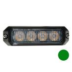 LED flitser 4-voudig compact Groen, Nieuw, Ophalen of Verzenden