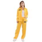 Vis a Vis gevangenis pak geel, Hobby en Vrije tijd, Verzenden, Nieuw, Feestartikel