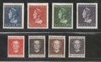 Nederland 1946/1951 - Complete serie hoge waarden, Postzegels en Munten, Gestempeld