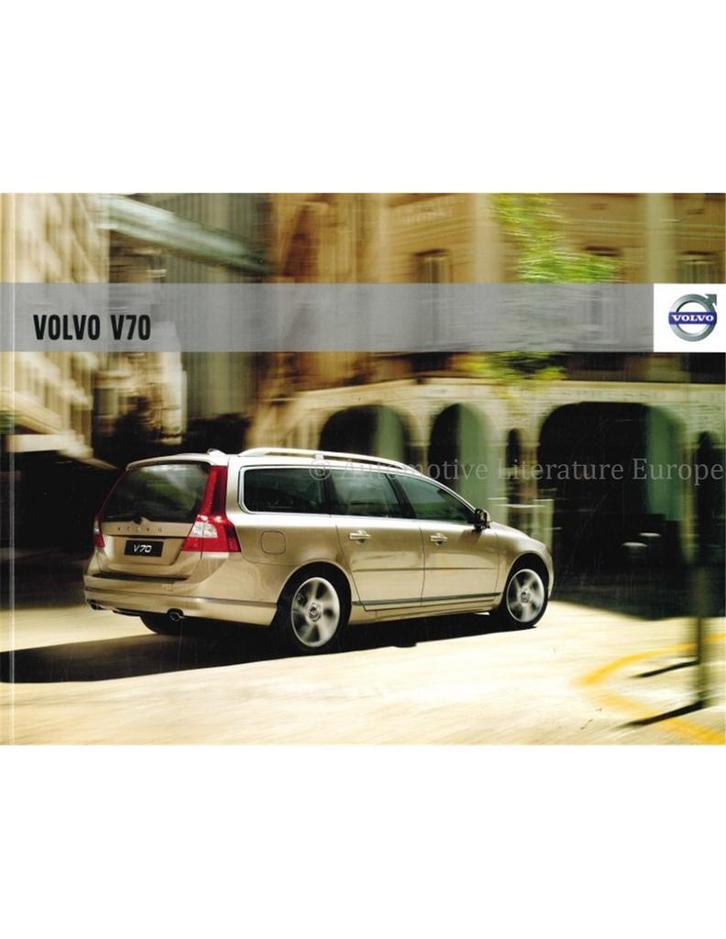2010 VOLVO V70 BROCHURE NEDERLANDS, Boeken, Auto's | Folders en Tijdschriften, Volvo