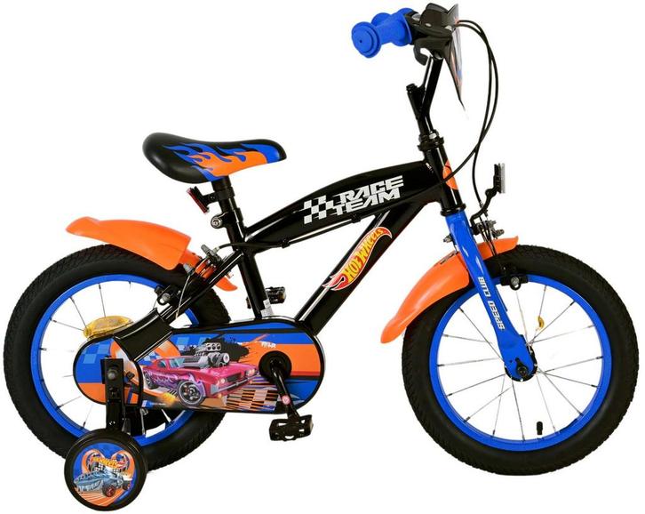 Hot Wheels Kinderfiets - Jongens - 14 inch - Zwart - Twee, Fietsen en Brommers, Fietsen | Kinderfietsjes, Nieuw, Verzenden