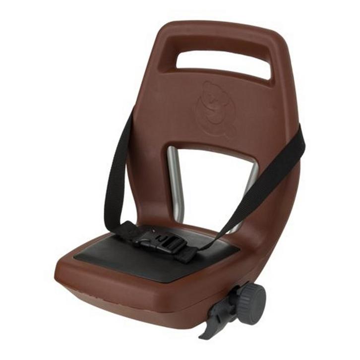 Qibbel achterzitje Maxi Junior 6+ bruin, Fietsen en Brommers, Fietsaccessoires | Fietsstoeltjes, Nieuw, Verzenden