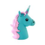 Unicorn Emoji Powerbank 3600 mAh - Blauw / Roze, Nieuw, Verzenden