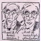 Man kiest emotie op spotprent (lijst optie, Lithos), Verzenden