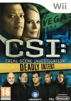 Wii CSI: Crime Scene Investigation - Deadly Intent, Zo goed als nieuw, Verzenden