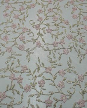 Italiaanse Kant Bloemetjes Beige, Hobby en Vrije tijd, Stoffen en Lappen, Beige, Nieuw